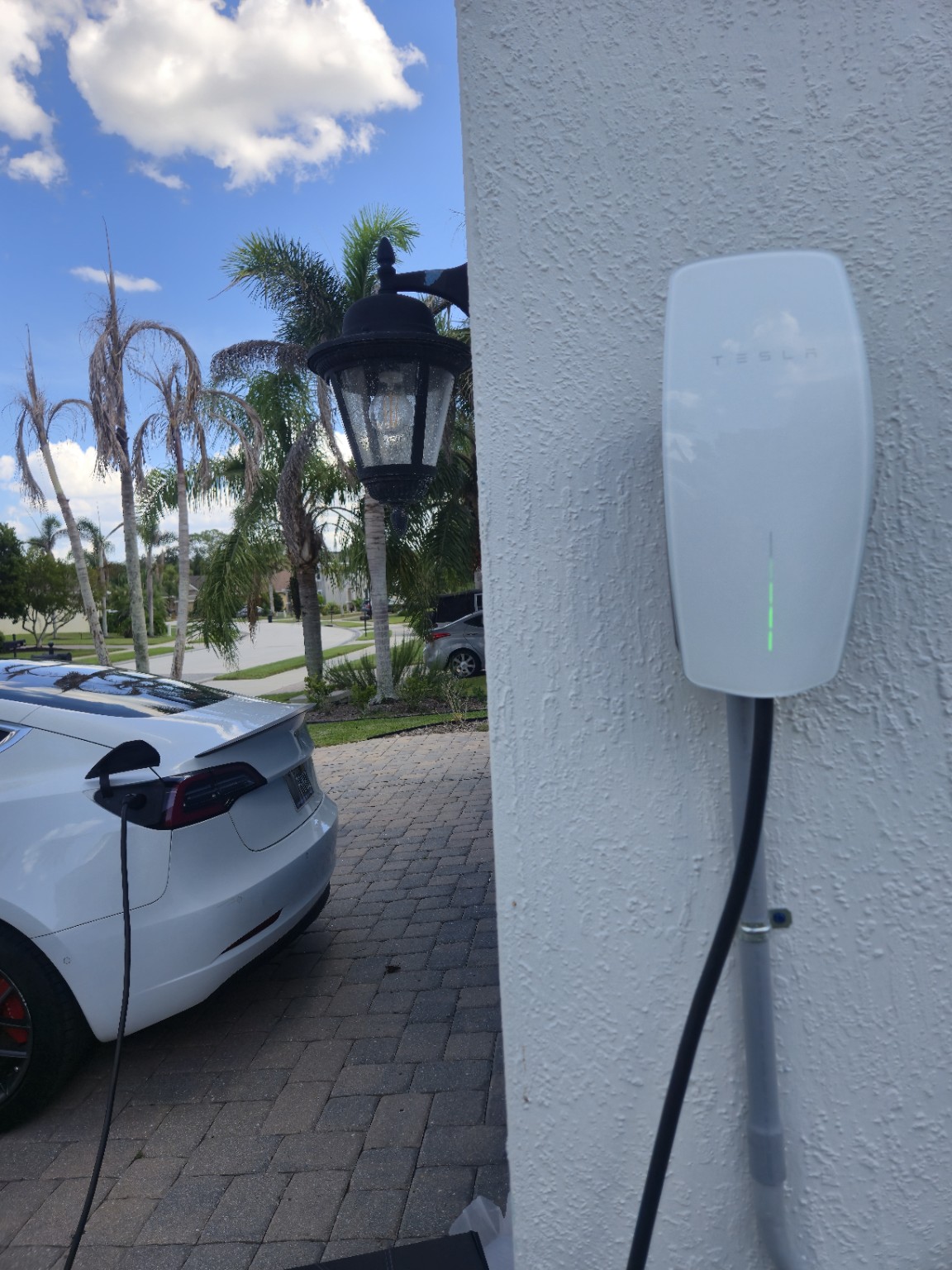 Tesla Wall Connector installation