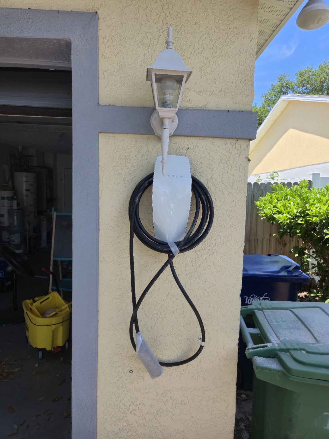 EV charger installation