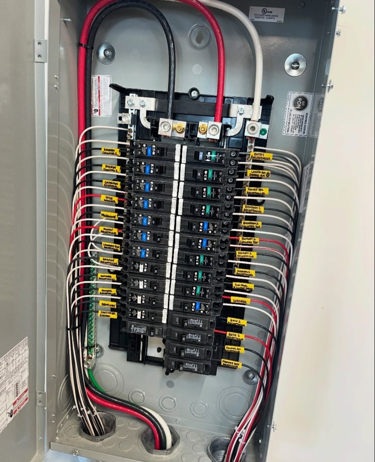 Standby generator installation